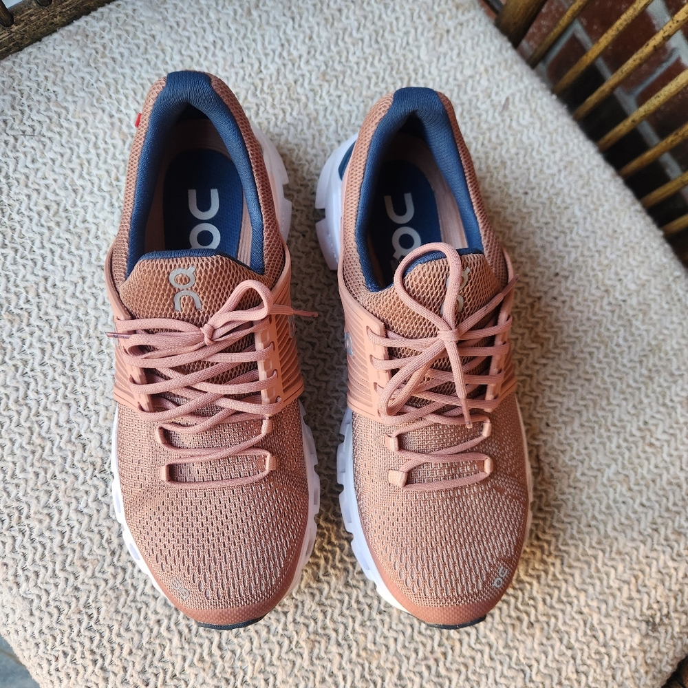 On Cloudswift Womens Running Shoe Blush Color - Picture 4 of 10